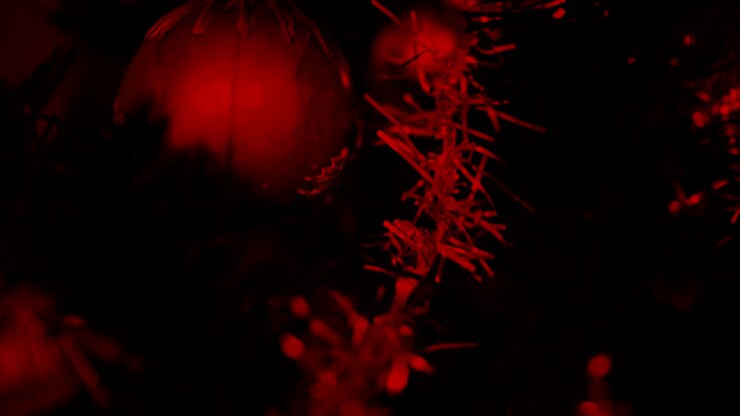 Sapin de Noël et lumières de Noël, Joyeux Noël et Bonnes Fêtes, sapin de Noël décoré