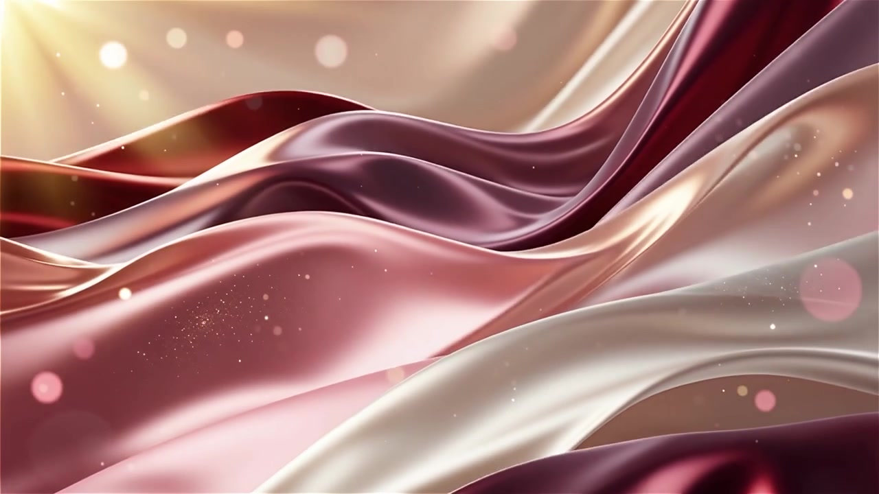 Sfondo astratto con onde di luce fluide.
