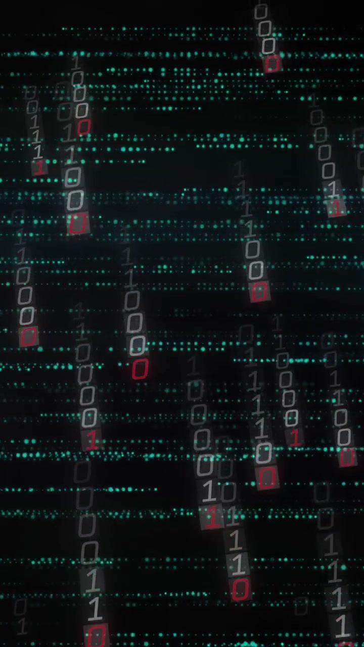Animation of data processing over spots