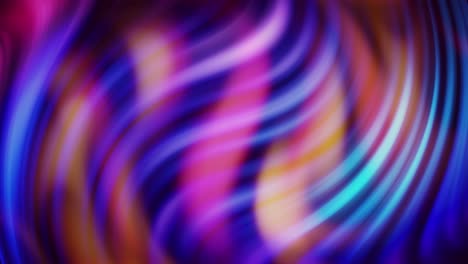 elegante abstracción 3d colorida y suave con líneas onduladas, bucle sin costuras. animación. hermosa textura de gradiente con destellos de luz que fluyen