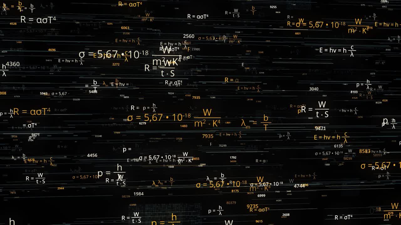 ecuaciones matemáticas abstractas