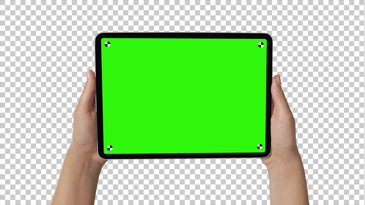 tableta profesional en las manos