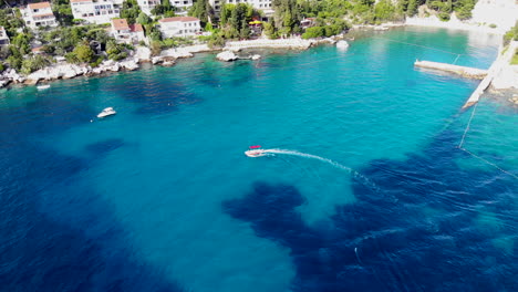 video aereo del destino mas famoso de croacia mediterranea