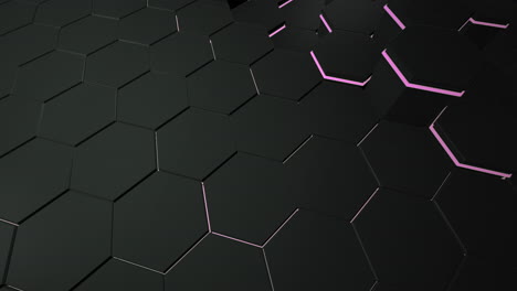 Motion-dark-black-and-purple-hex-grid-background-abstract-background