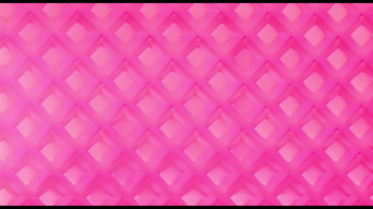 Animation of pink grid on pink background