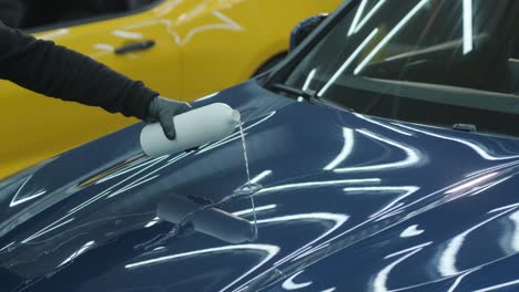 professional car detailing – washing, ceramic coating, and interior cleaning