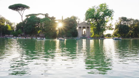 villa borghese in rome italy