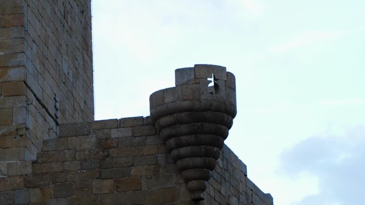 Detalhe de Ameia, Castelo de Chaves, Vila Real, Portugal.