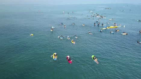 people surfing in the ocean