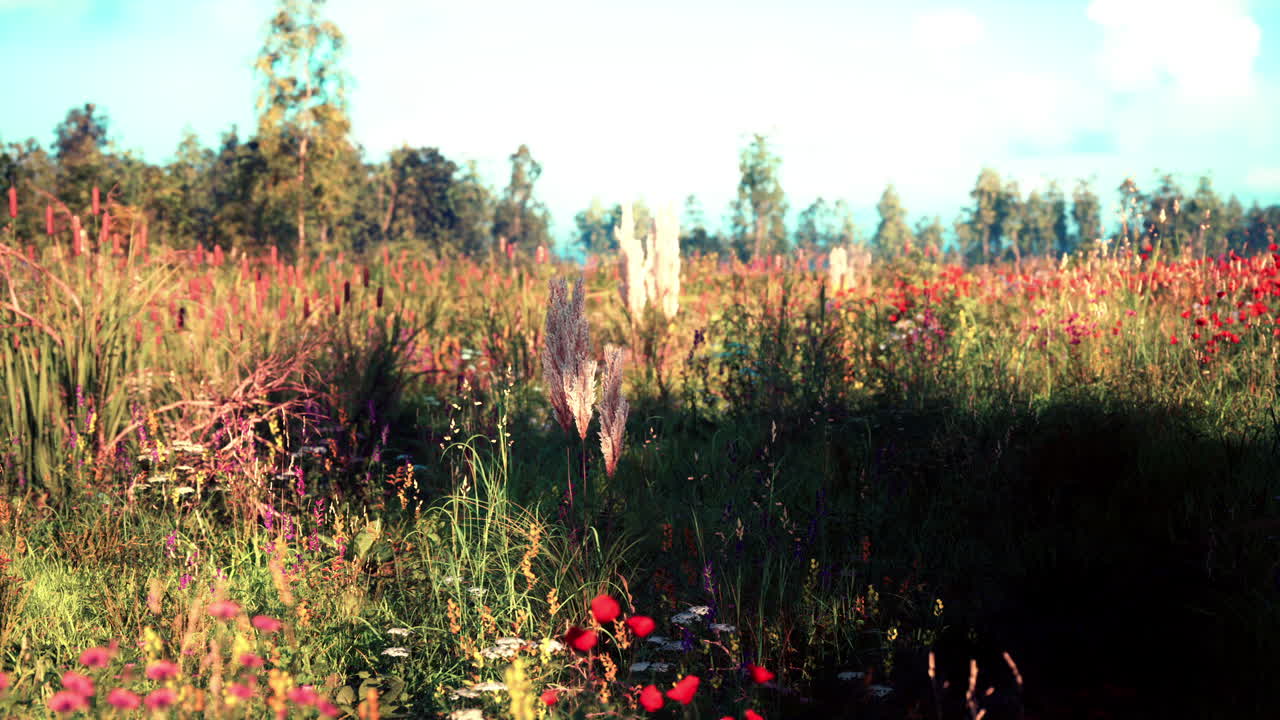 Vibrant Wildflower Meadow