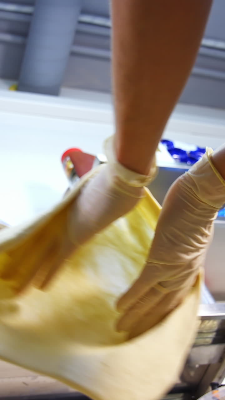 Preparing Pizza Dough