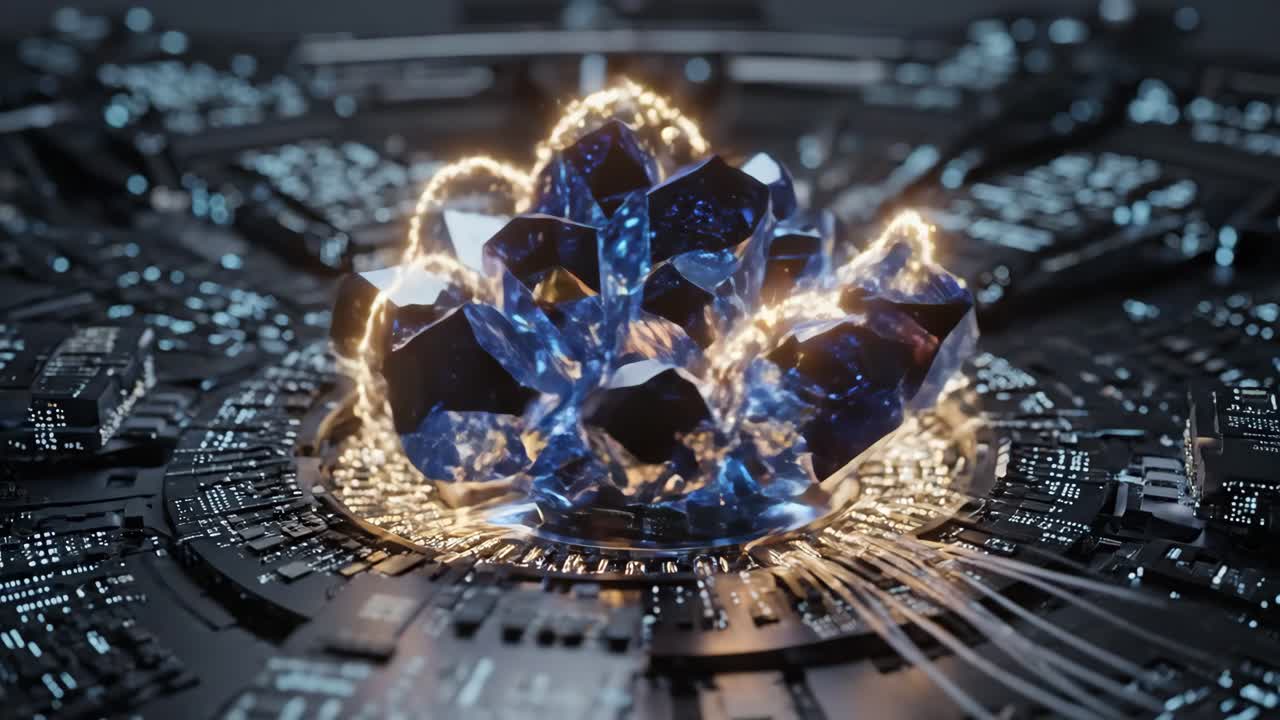 Futuristic Crystal Technology