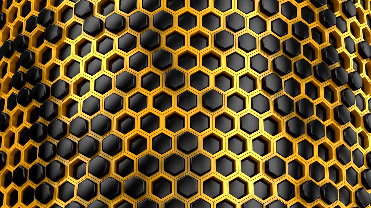Background of Hexagons