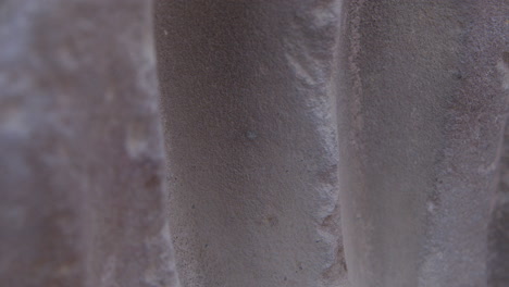 close-up view of a textured surface, potentially a historical structure in dendera, egypt