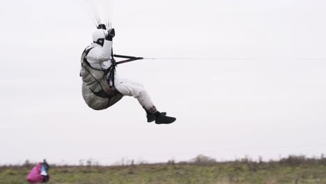 persona en parapente