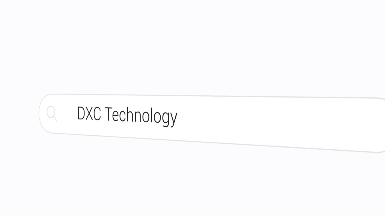Searching DXC Technology on the Search Engine