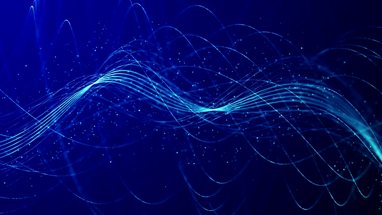 Blue Abstract Background Loopable 4K