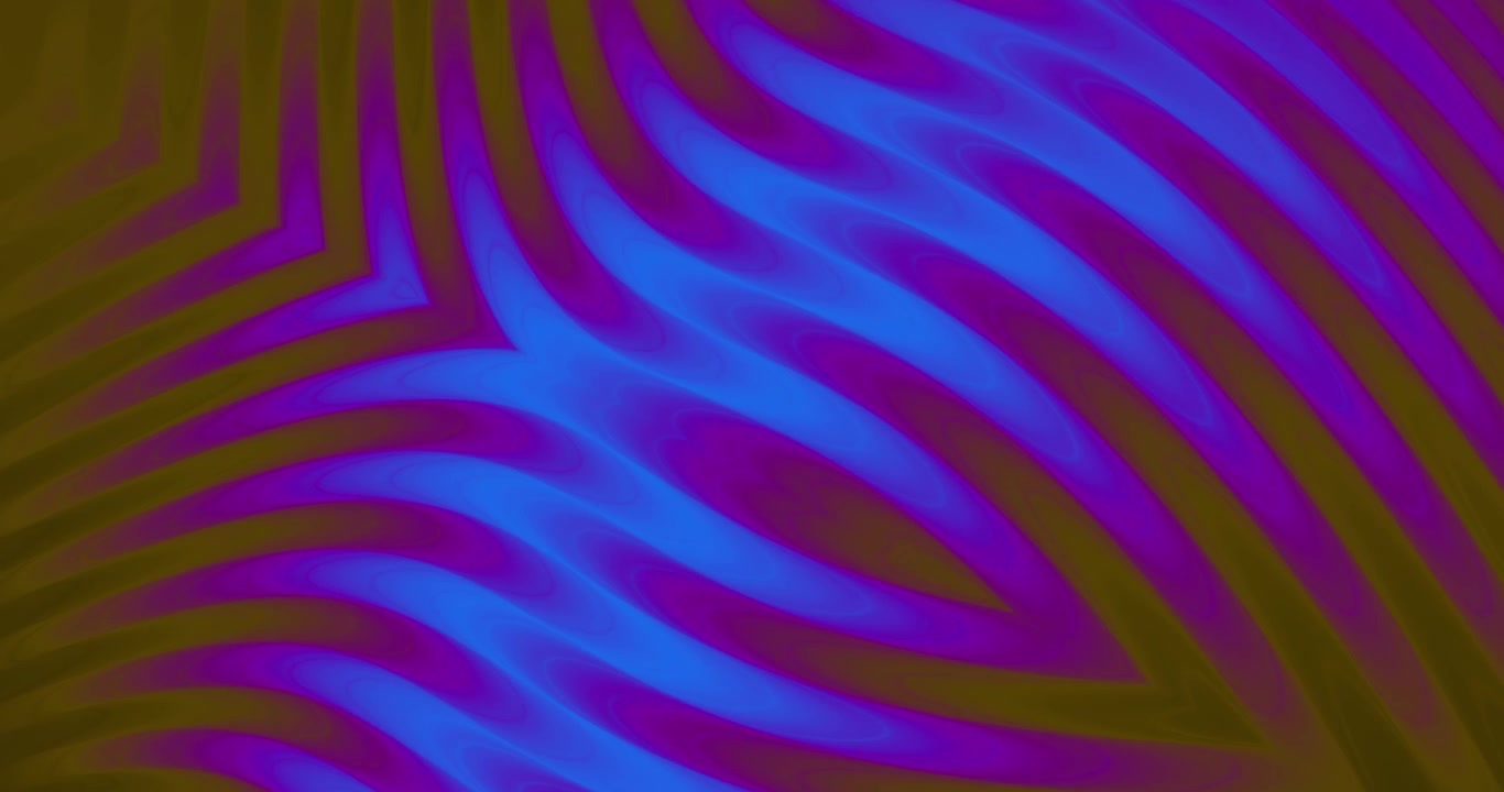 Abstract Background with Moving Blue and Purple Wavy Lines