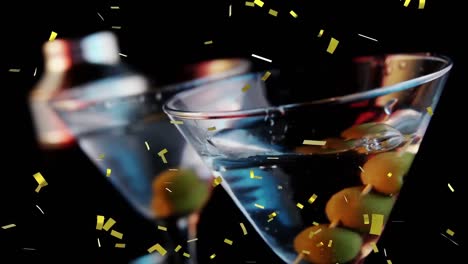 Glass-of-cocktail-and-confetti