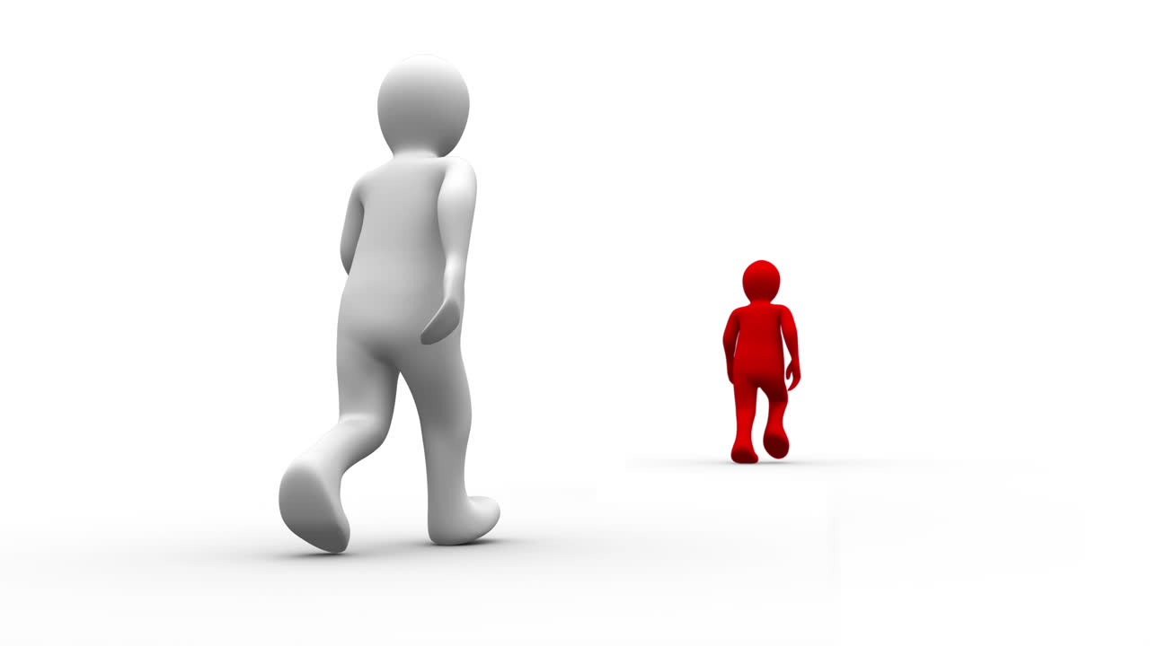 carácter blanco después del carácter rojo