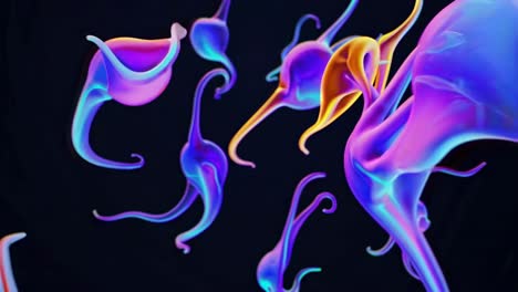 abstract colorful neuron visualization