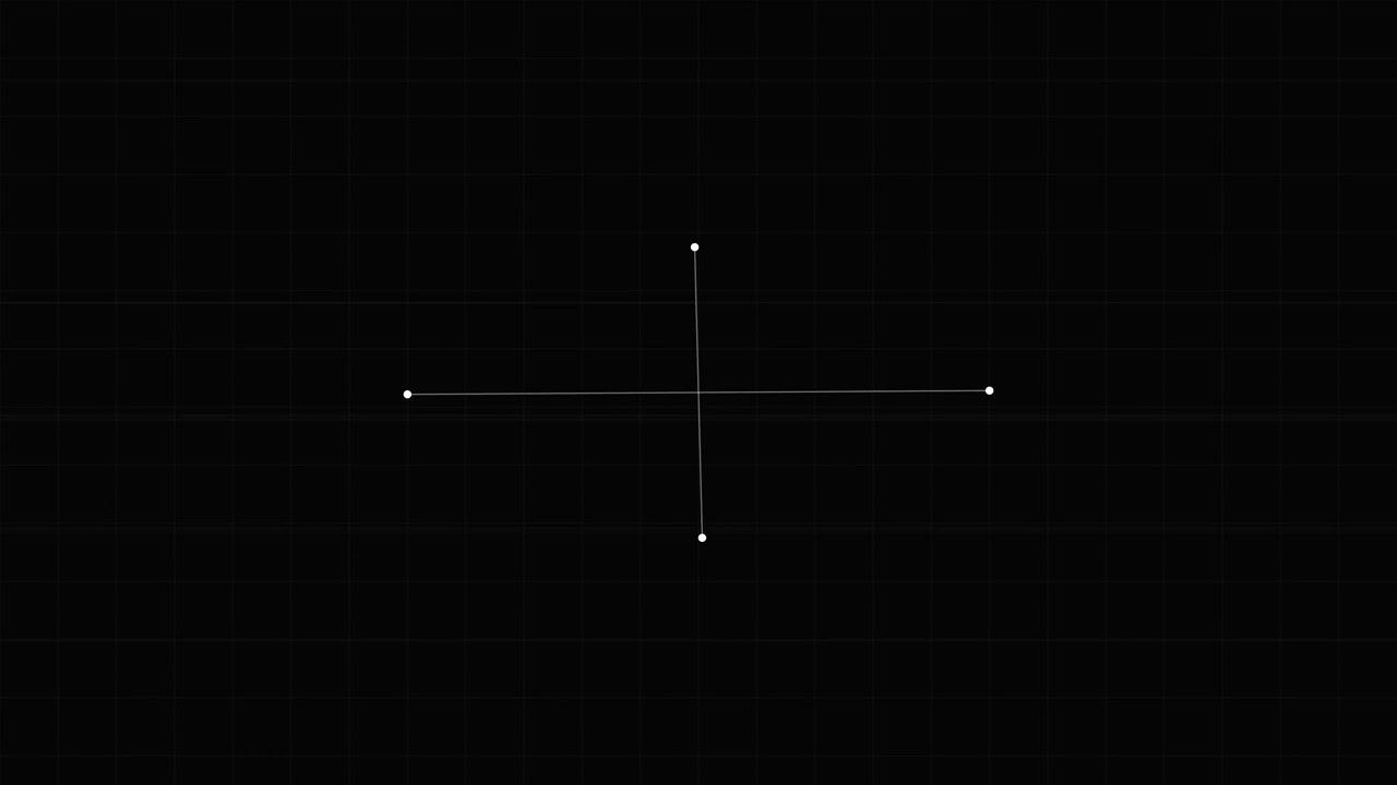 Abstract Digital Glitch Animation with Geometric Lines and Shapes