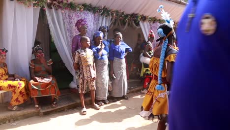 igbo land masquerade festival in the eastern part of nigeria