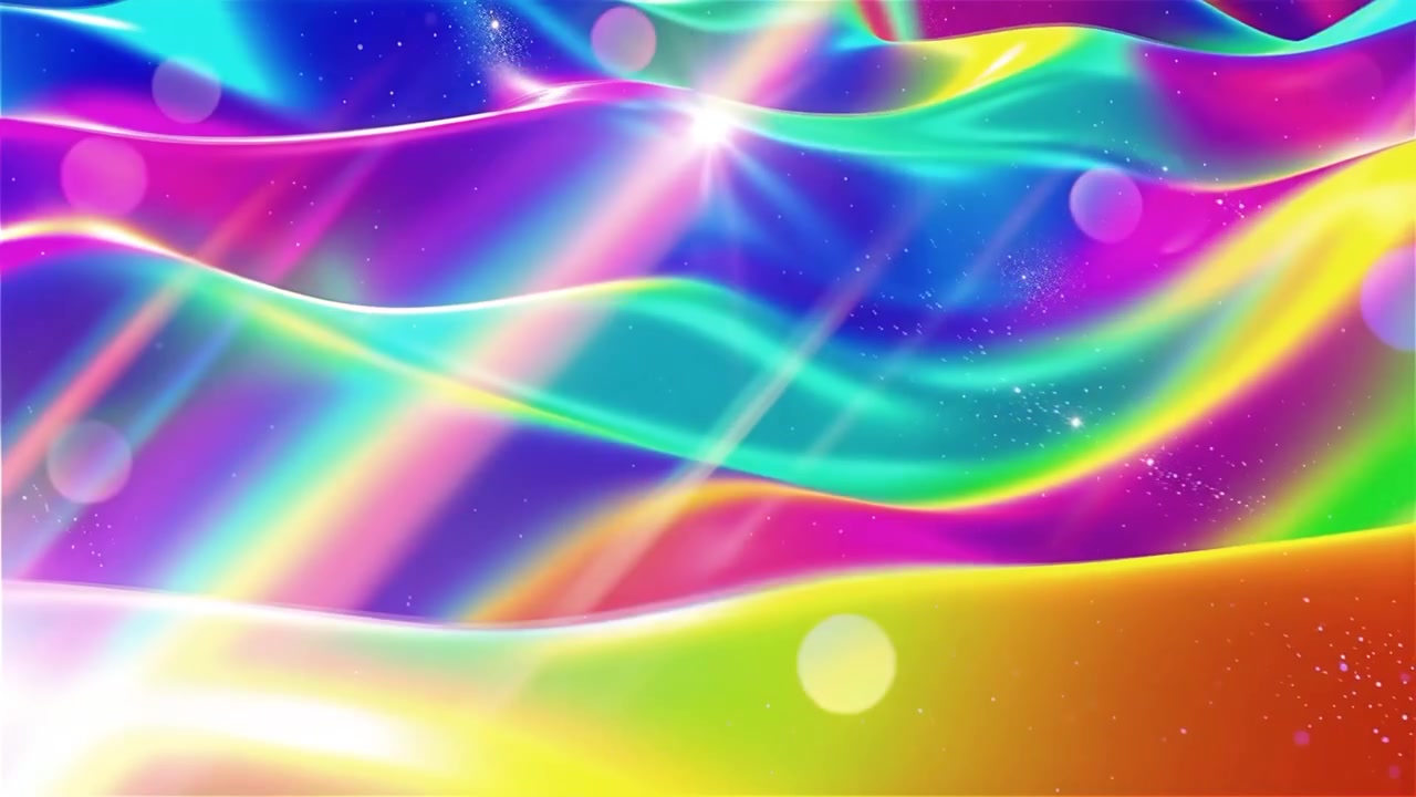 Sfondo astratto con onde di luce fluide.