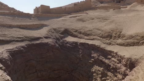 Tilt-Up-View-From-The-Great-Pit-Of-Deir-el-Medina