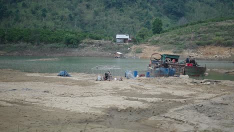 river mining operations