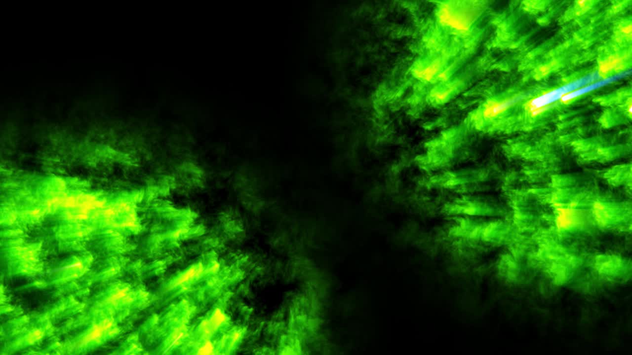 tema de ciencia ficción con rayos de luz. estrella ardiente de la superficie de la cual emanan rayos. fondo de espacio en bucle abstracto de 4k. sustancia de ebullición de alta energía, bola mágica o bola de fuego.