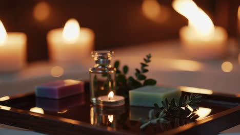 relaxing spa night at home
