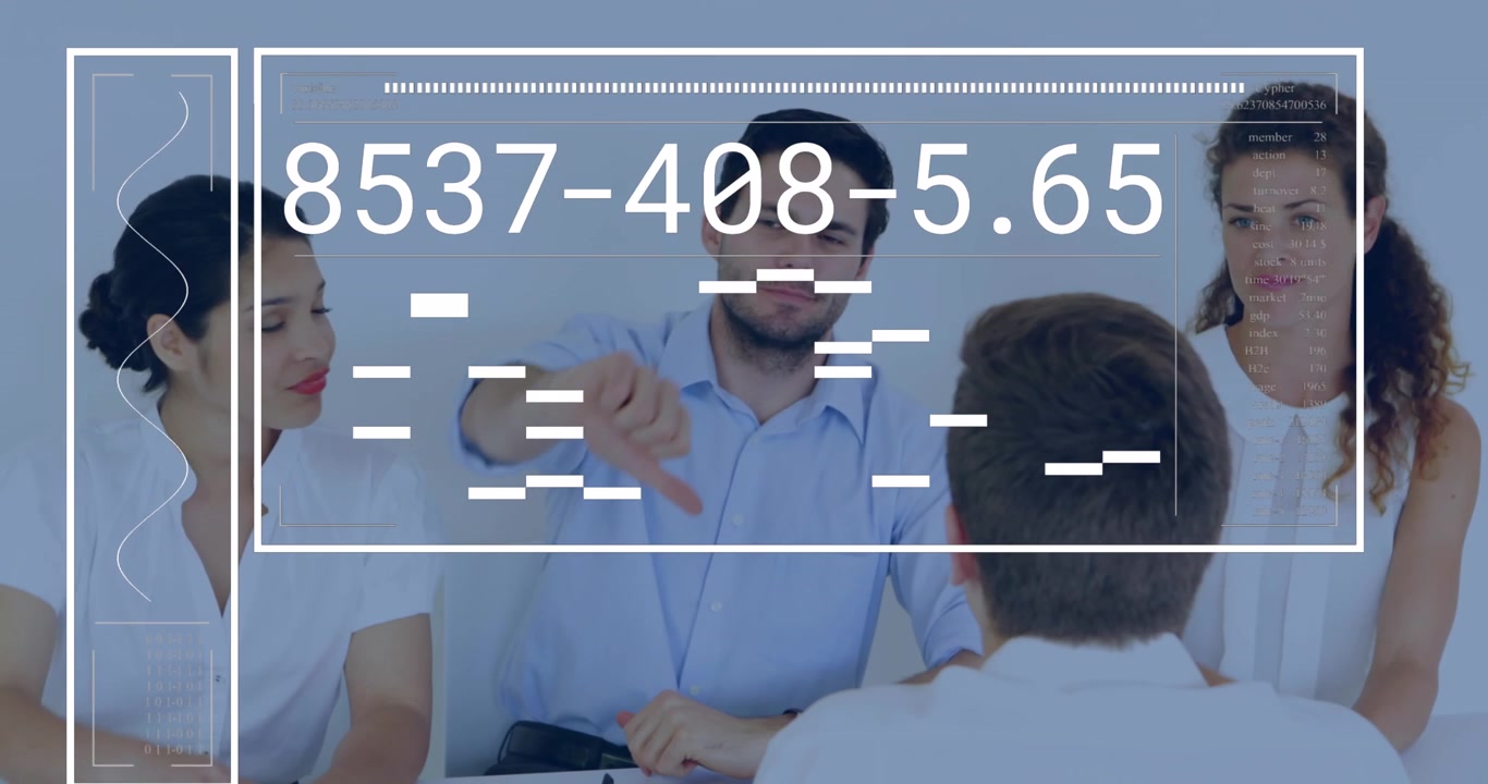 Business Team Giving Thumbs Down During Office Meeting