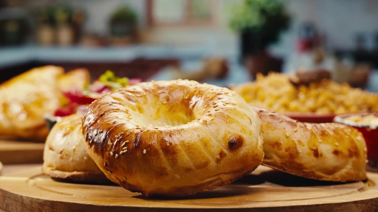deliciosos panes turcos o de oriente medio