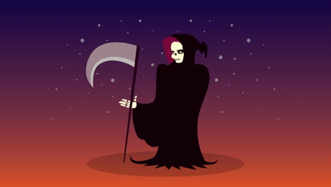 grim reaper illustration