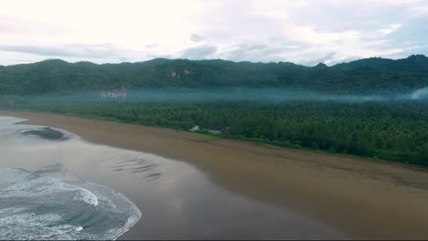 kili - kili beach is located in trenggalek, east java, indonesia