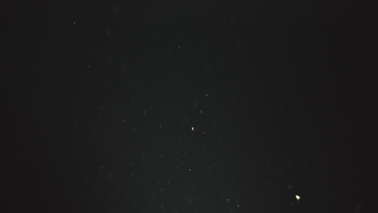 어두운 배경과 반이는 입자