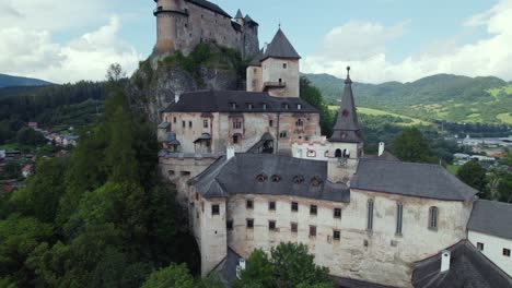 spis castle aerial view