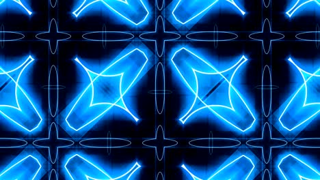 vj fractal blue kaleidoscopic background