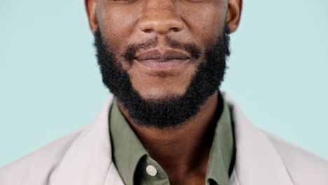 Happy-black-man,-teeth-and-big-smile-at-dentist