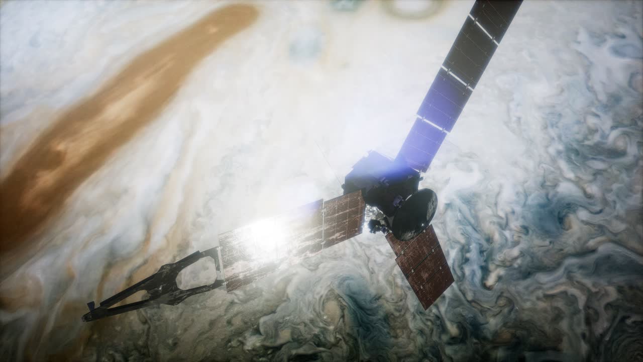 목성 주위를 도는 주노 위성