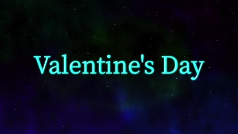 valentine message text animation motion graphics