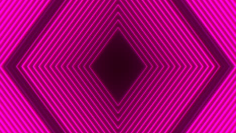patrón geométrico rosa y negro con líneas en zigzag y forma de diamante