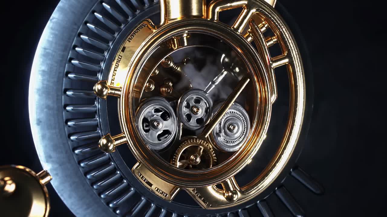 Steampunk Clock Mechanism