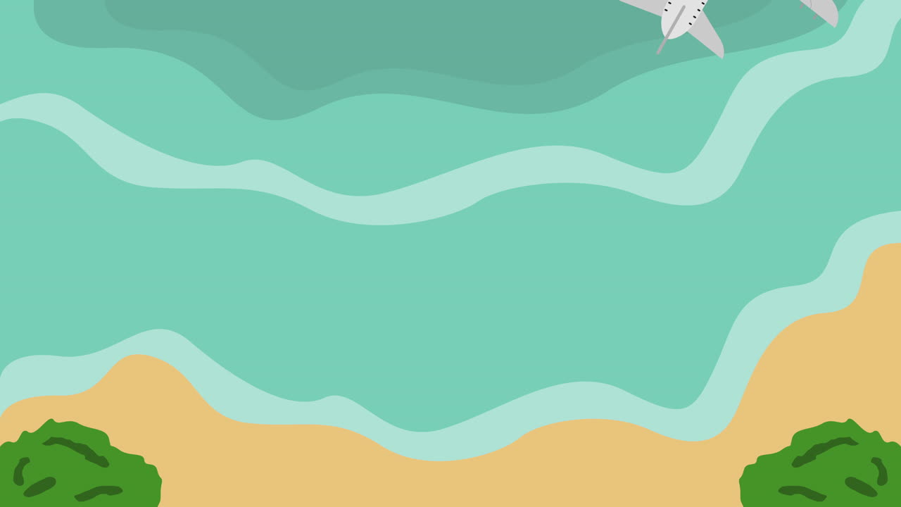 여름 휴가와 비행기 운항