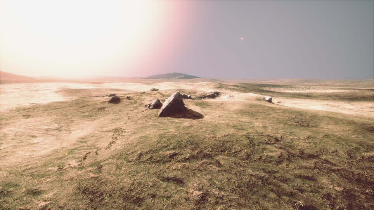 여름 에 스코틀랜드 고원 에서