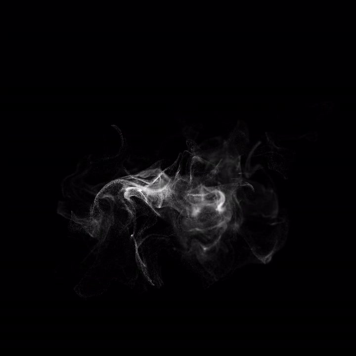 Fumo di particelle astratto