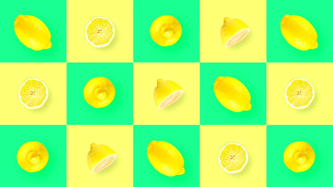 Abstract background with fruits