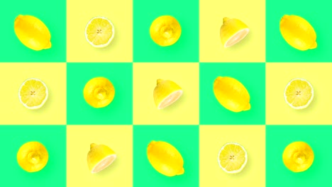 fondo abstracto con frutas