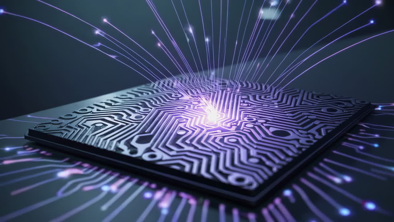 High-Tech Circuit Board